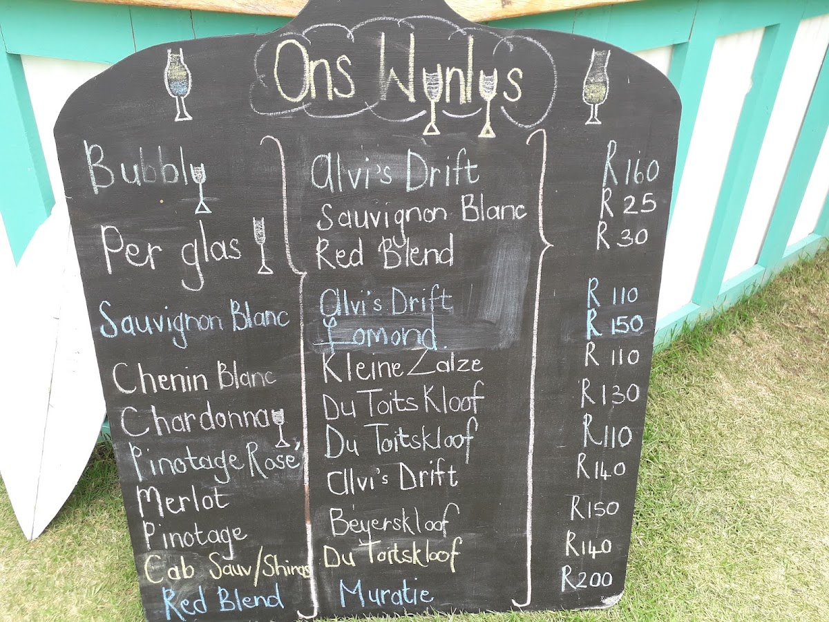 Menu De Vette Mossel Hermanus | Beach Seafood Restaurant Experience-5