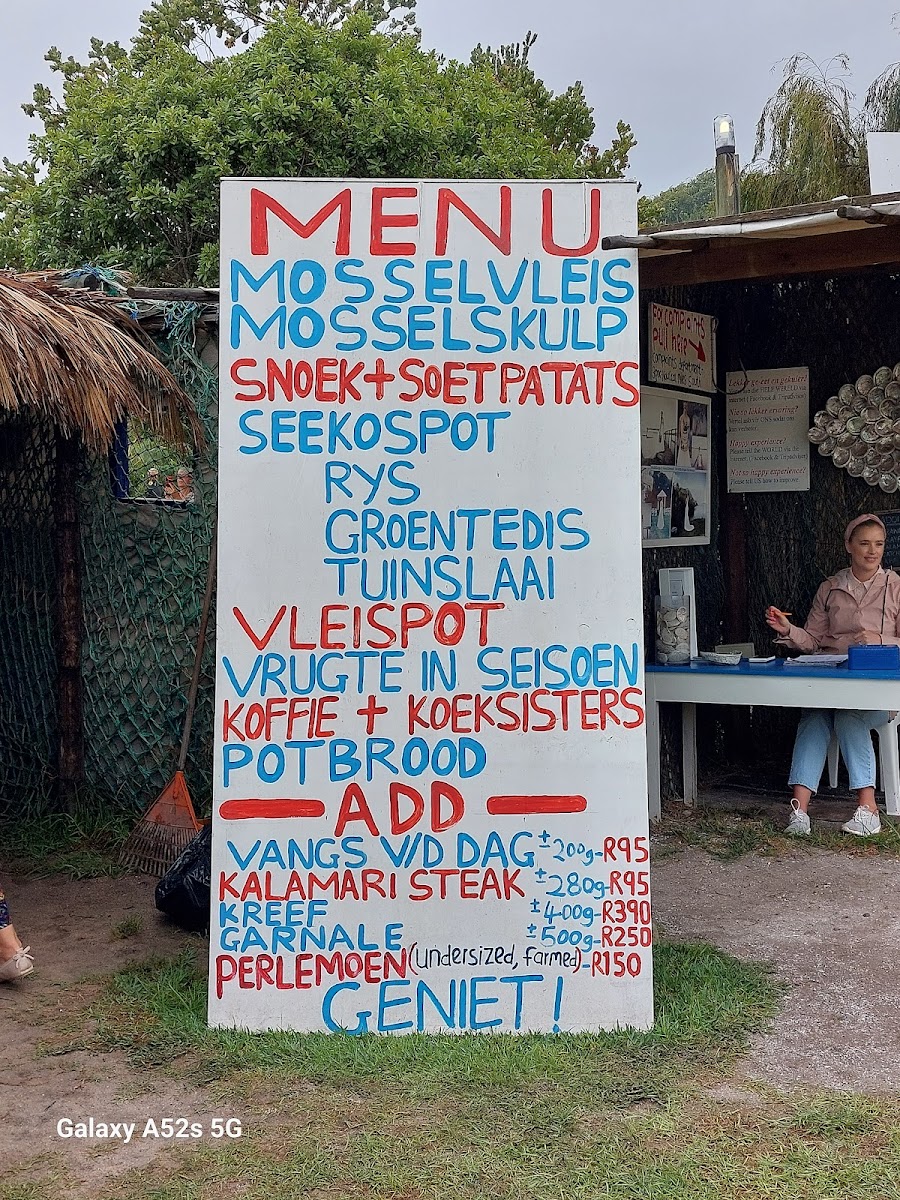 Menu De Vette Mossel Hermanus | Beach Seafood Restaurant Experience-9